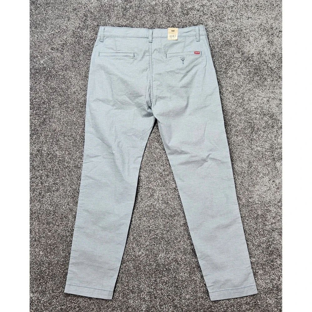 Levi's XX Chino Standard Taper Pants Men's Fits 34x30 Tag 34x32 Blue Stretch NWT